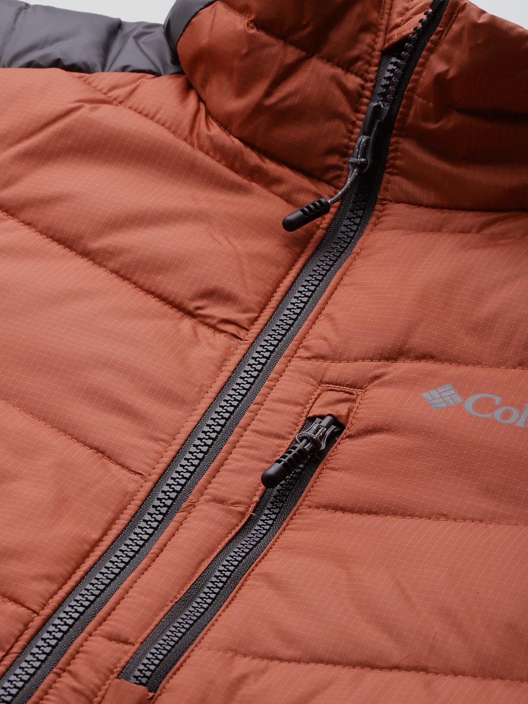 Columbia Men Orange Labyrinth Loop Jacket - Image 7