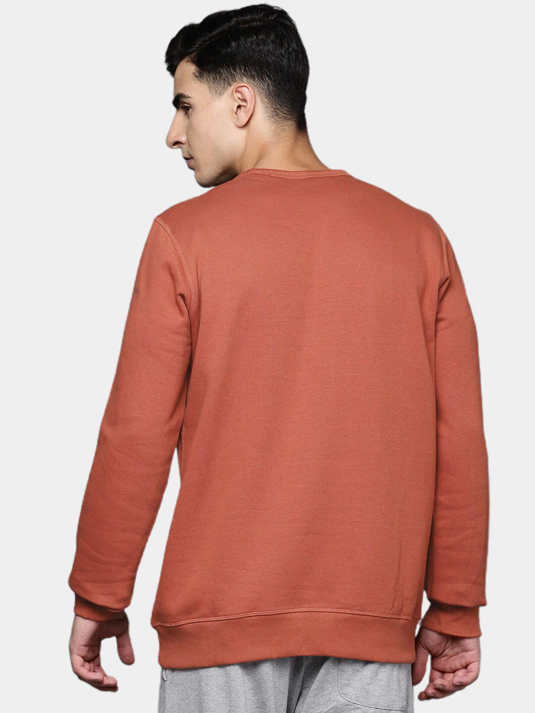 Columbia Men Orange M Columbia Logo Fleece Crew (Sun Protection) - Image 10