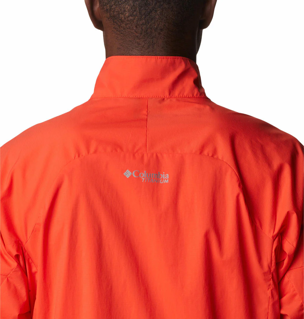 Columbia Men Orange M Titan Pass Lightweight 1/2 Zip - Image 4