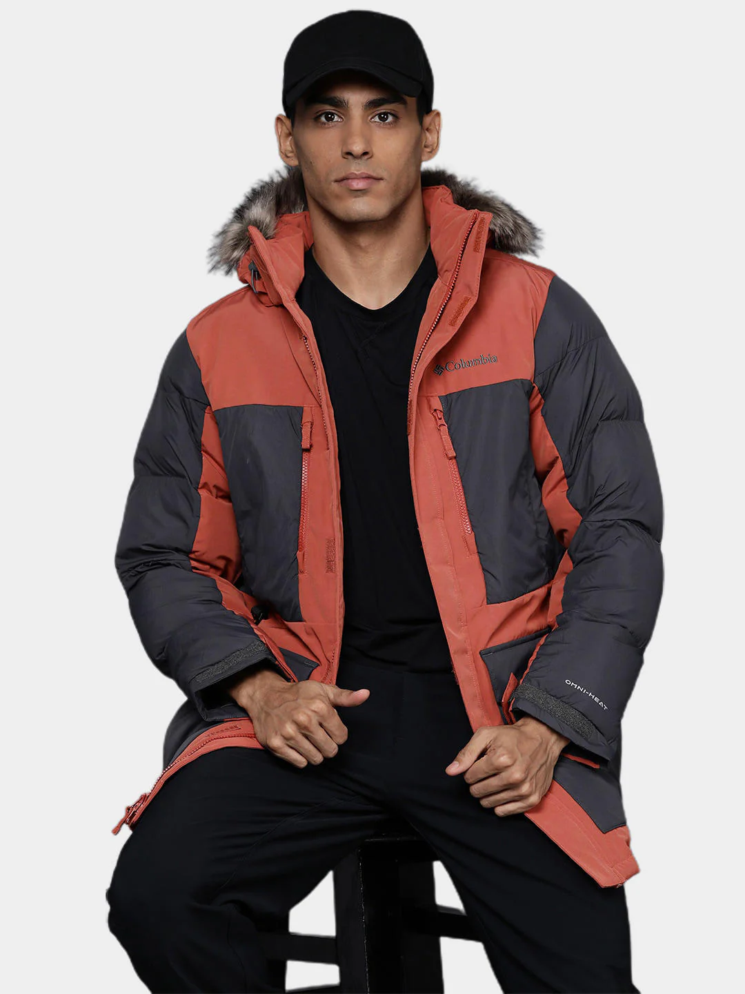Columbia Men Orange Marquam Peak Fusion Parka - Image 10