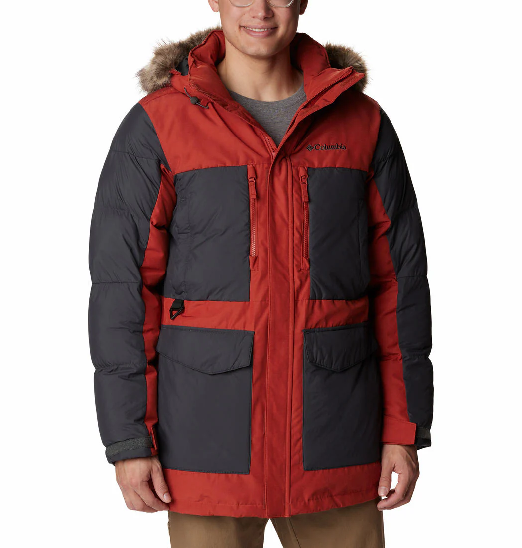 Columbia Men Orange Marquam Peak Fusion Parka - Image 2