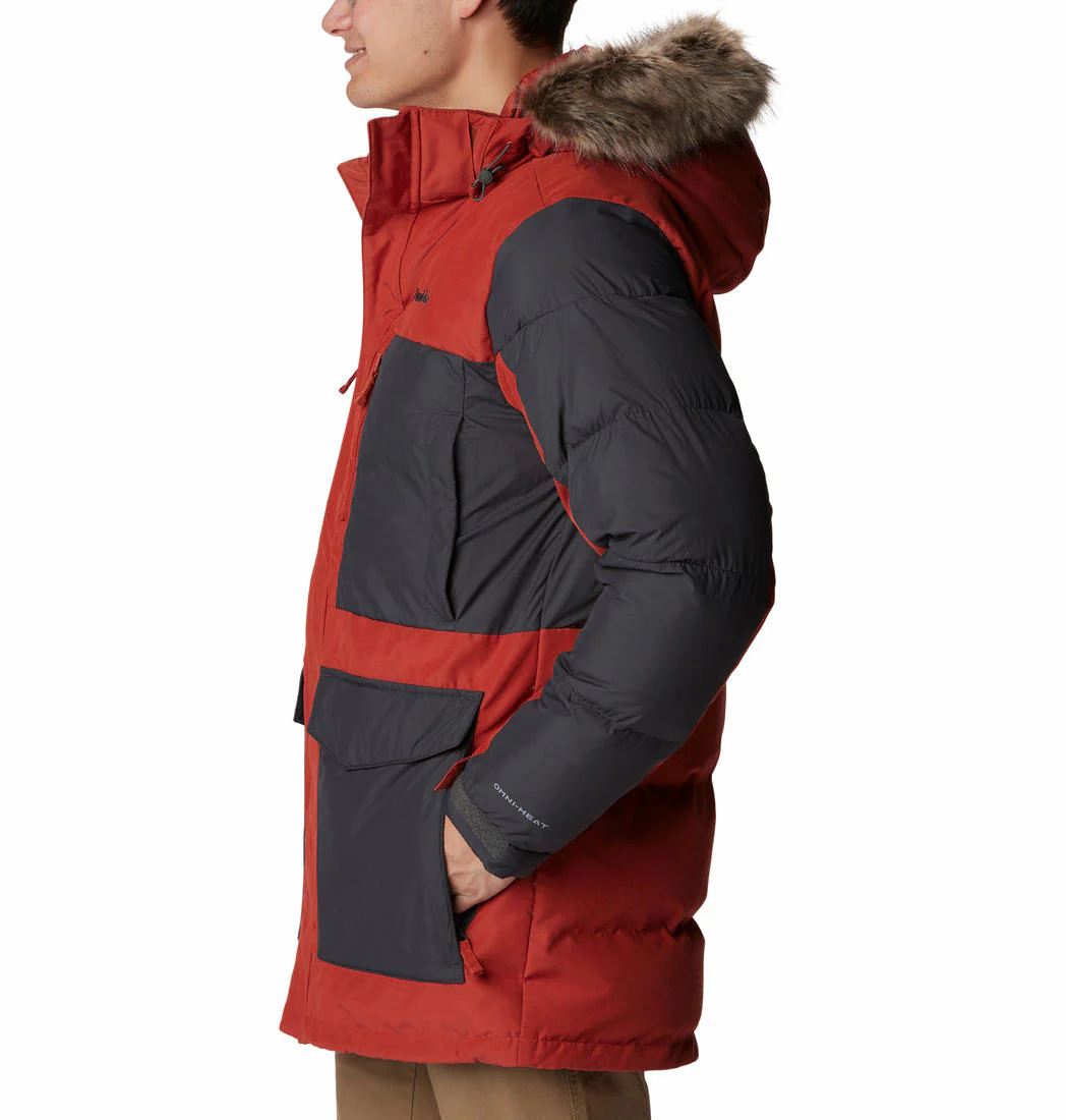 Columbia Men Orange Marquam Peak Fusion Parka - Image 3