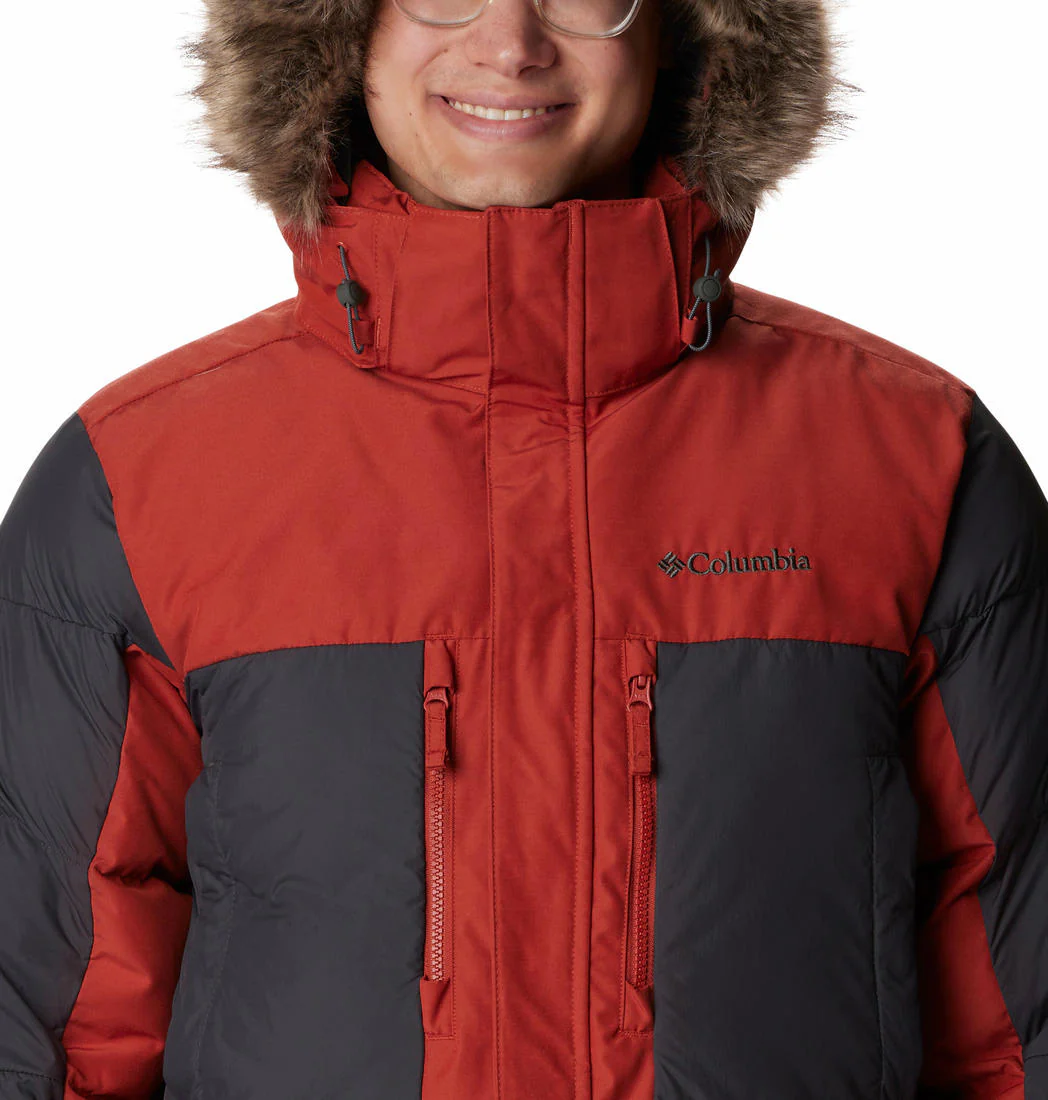 Columbia Men Orange Marquam Peak Fusion Parka - Image 4