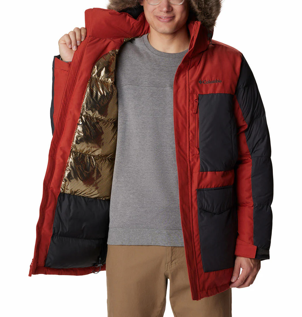 Columbia Men Orange Marquam Peak Fusion Parka - Image 5