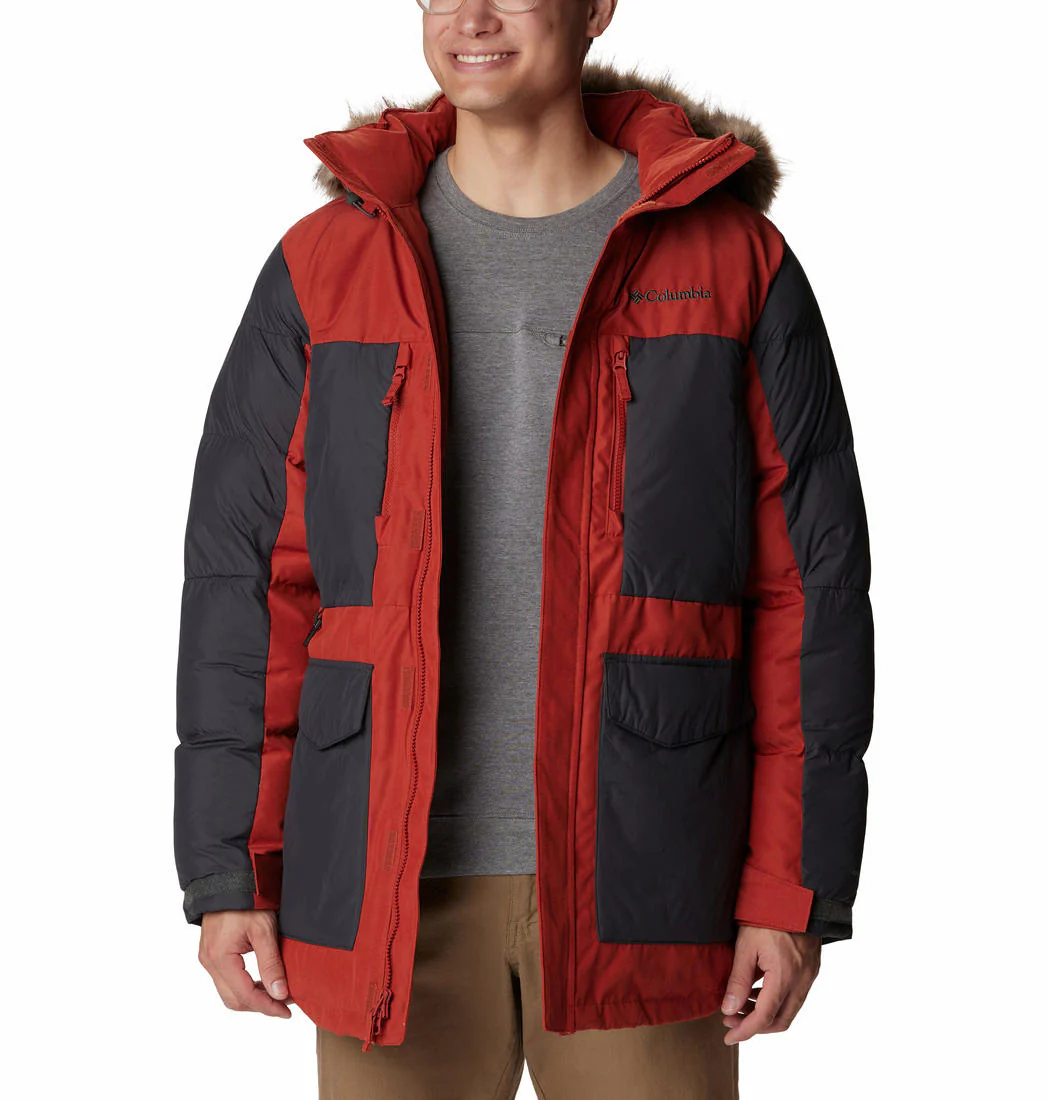 Columbia Men Orange Marquam Peak Fusion Parka - Image 7