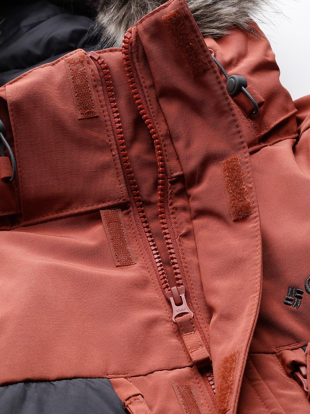 Columbia Men Orange Marquam Peak Fusion Parka - Image 8