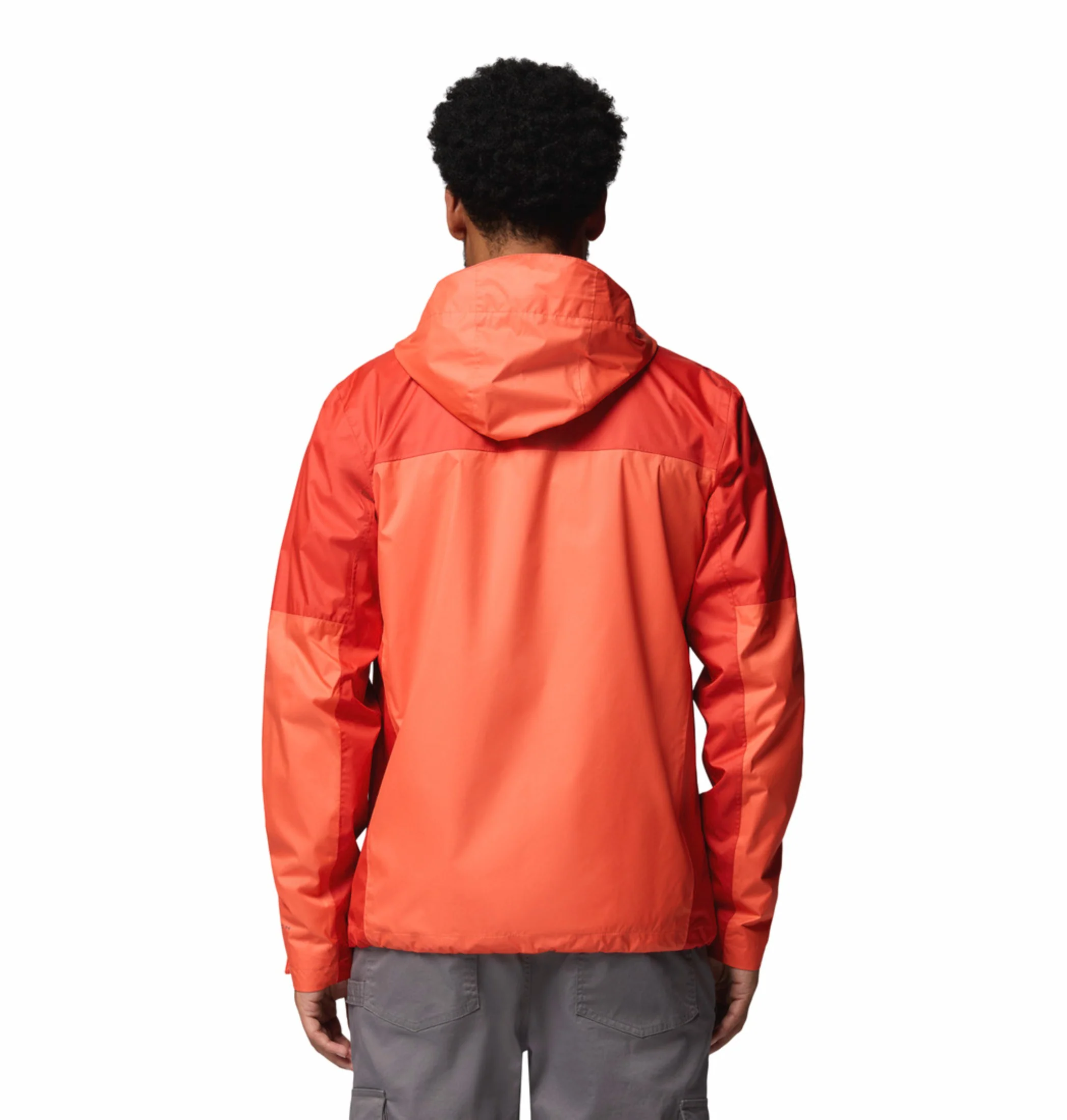 Columbia Men Orange Omni-Tech Inner Limits III Rain Jacket - Image 3