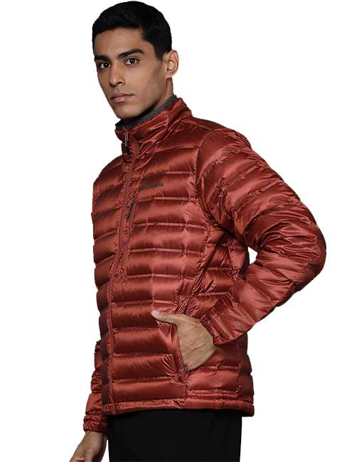 Columbia Men Red Pebble Peak Down Jacket - Image 2