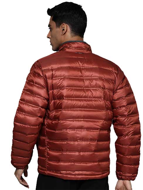 Columbia Men Red Pebble Peak Down Jacket - Image 3