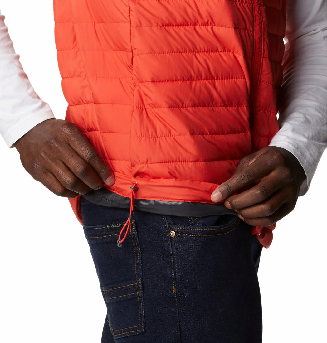 Columbia Men Orange Silver Falls Vest - Image 6