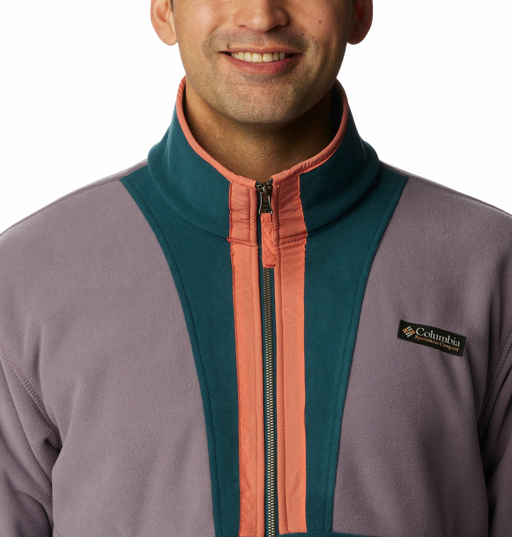 Columbia Men Purple Backbowl Remastered Fleece - Image 2