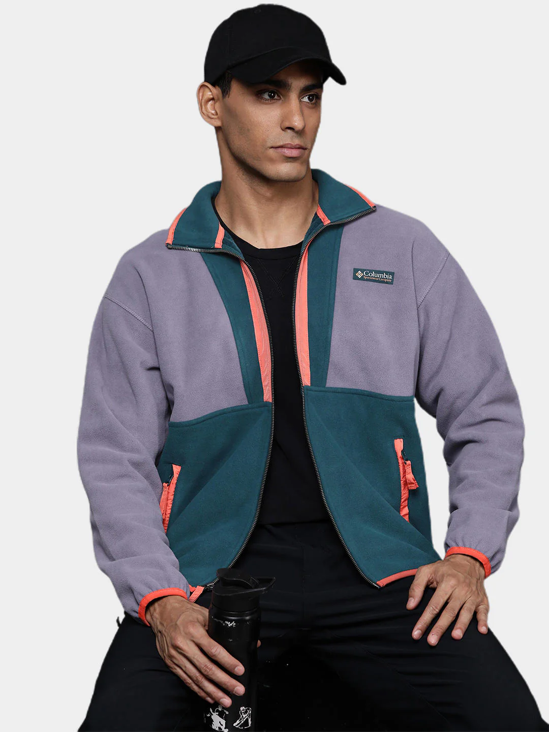 Columbia Men Purple Backbowl Remastered Fleece - Image 7