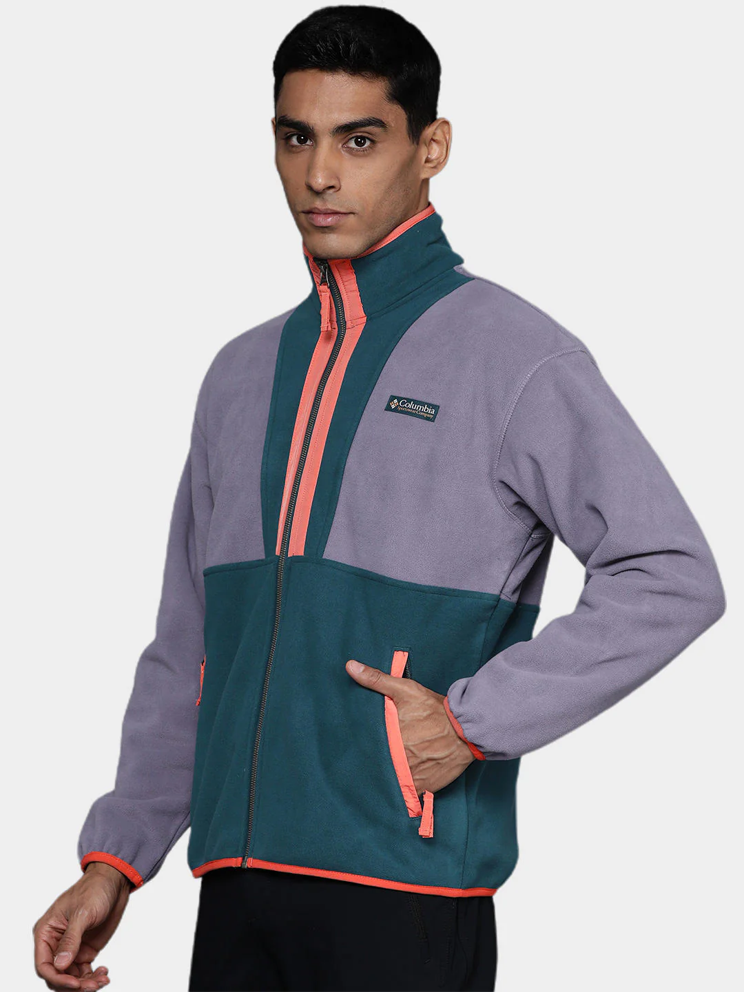 Columbia Men Purple Backbowl Remastered Fleece - Image 8