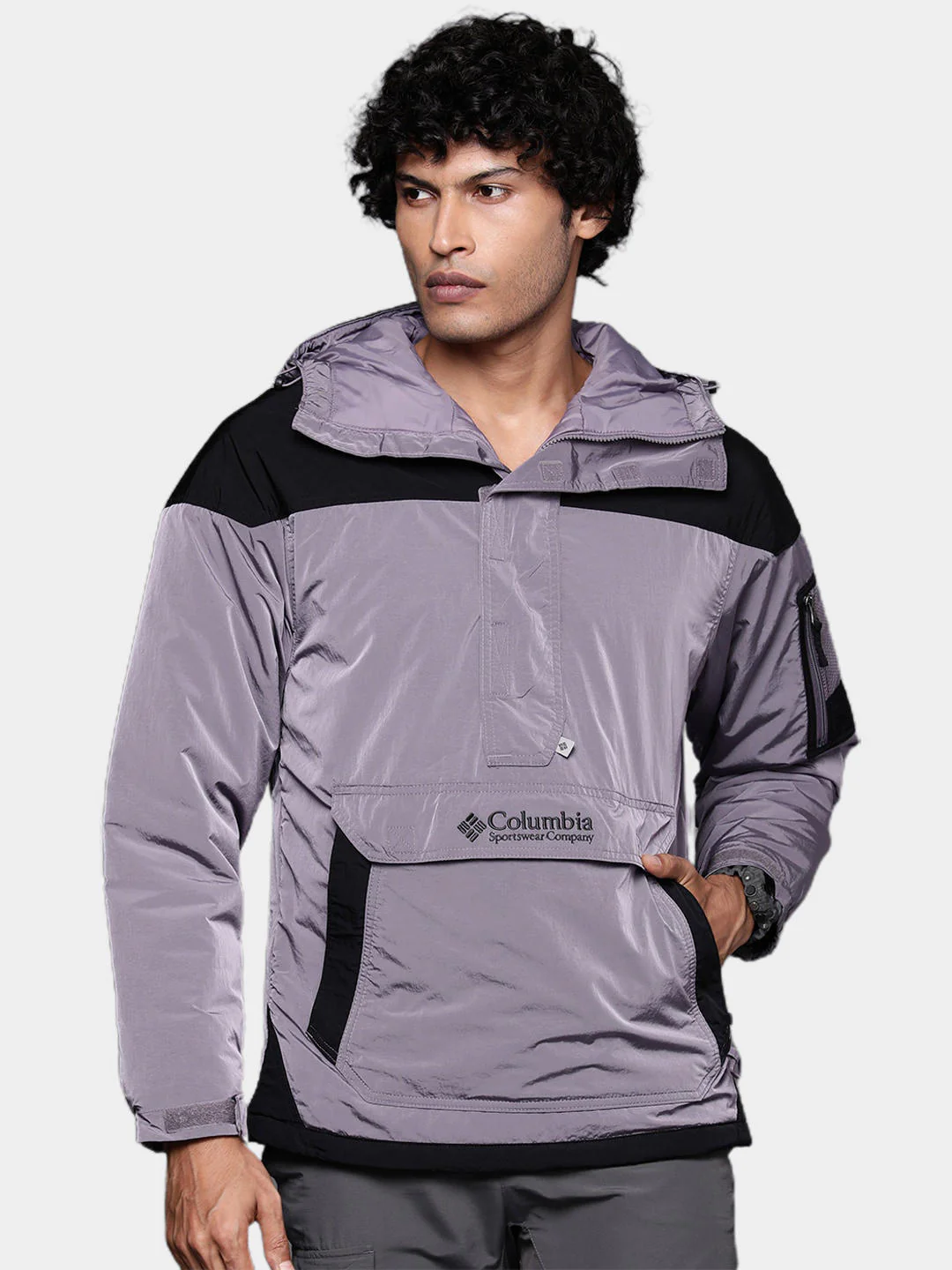 Columbia Men Purple Challenger Remastered Pullover - Image 13