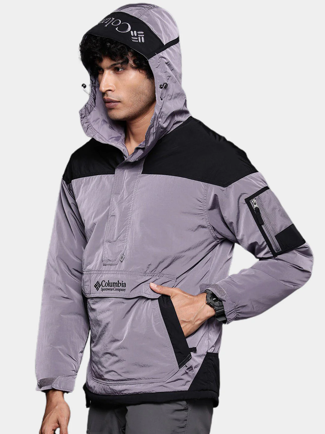 Columbia Men Purple Challenger Remastered Pullover - Image 15