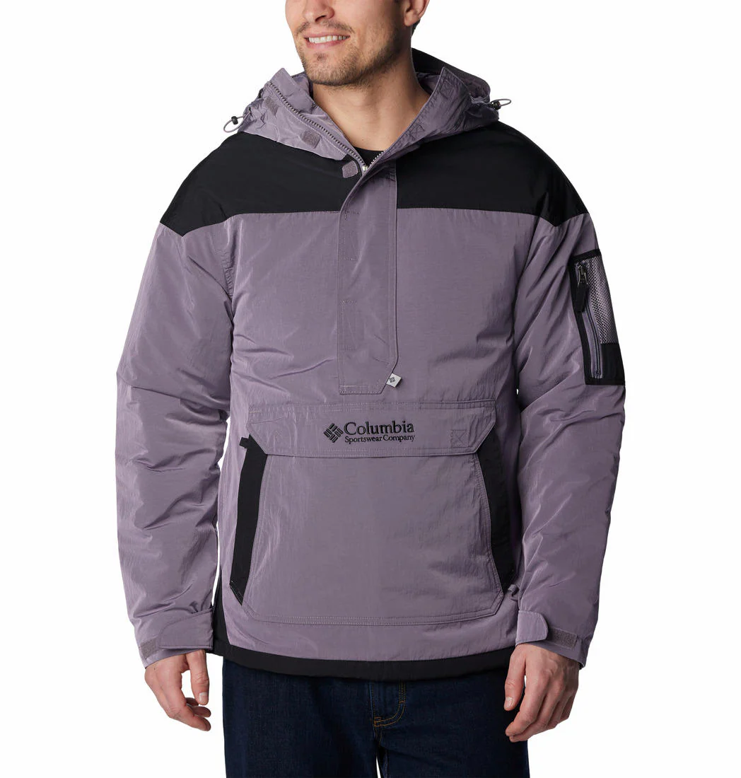 Columbia Men Purple Challenger Remastered Pullover - Image 2