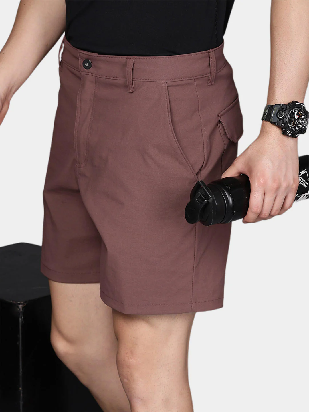 Columbia Men Brown Canyon Gate Utility Short - Image 7