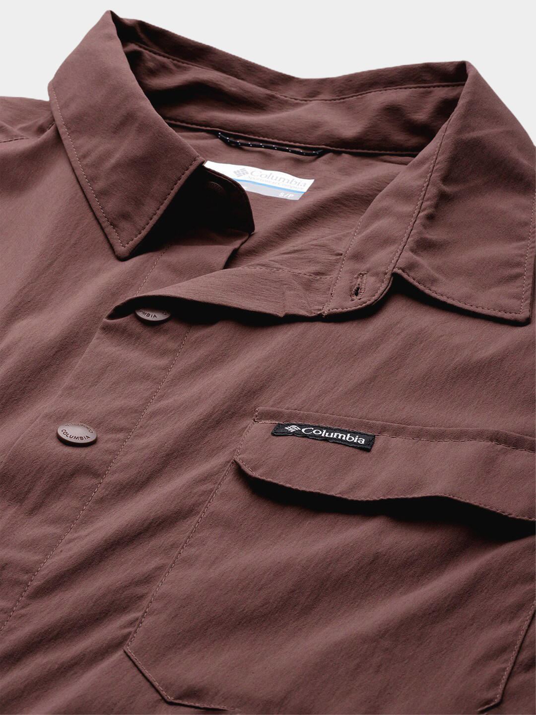 Columbia Men Brown Canyon Gate Utility Short Sleeve - Image 11