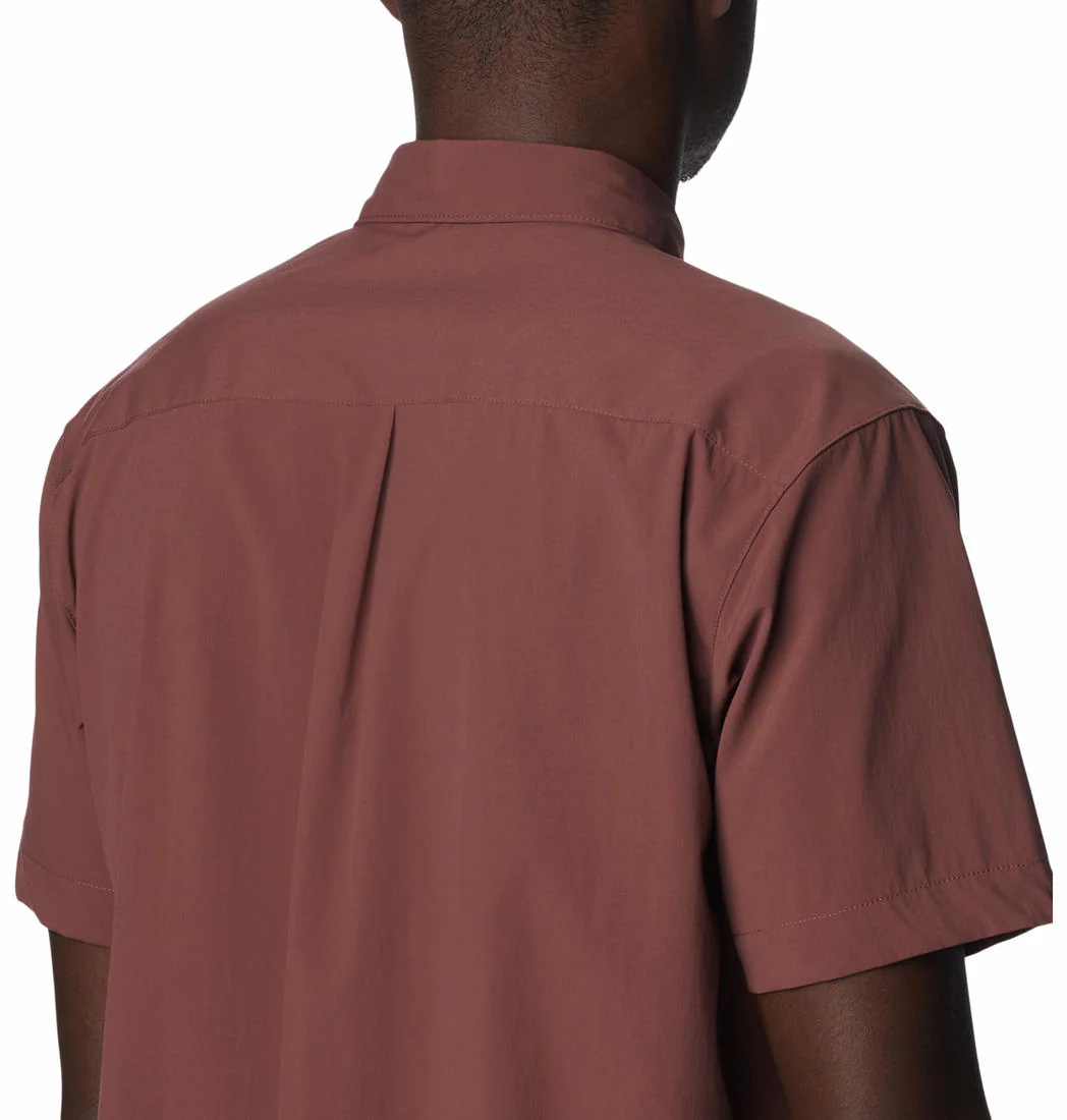 Columbia Men Brown Canyon Gate Utility Short Sleeve - Image 5
