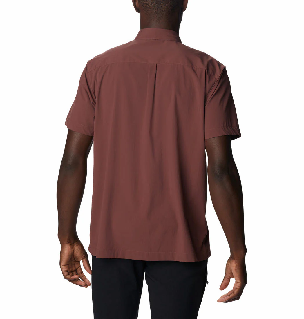 Columbia Men Brown Canyon Gate Utility Short Sleeve - Image 6