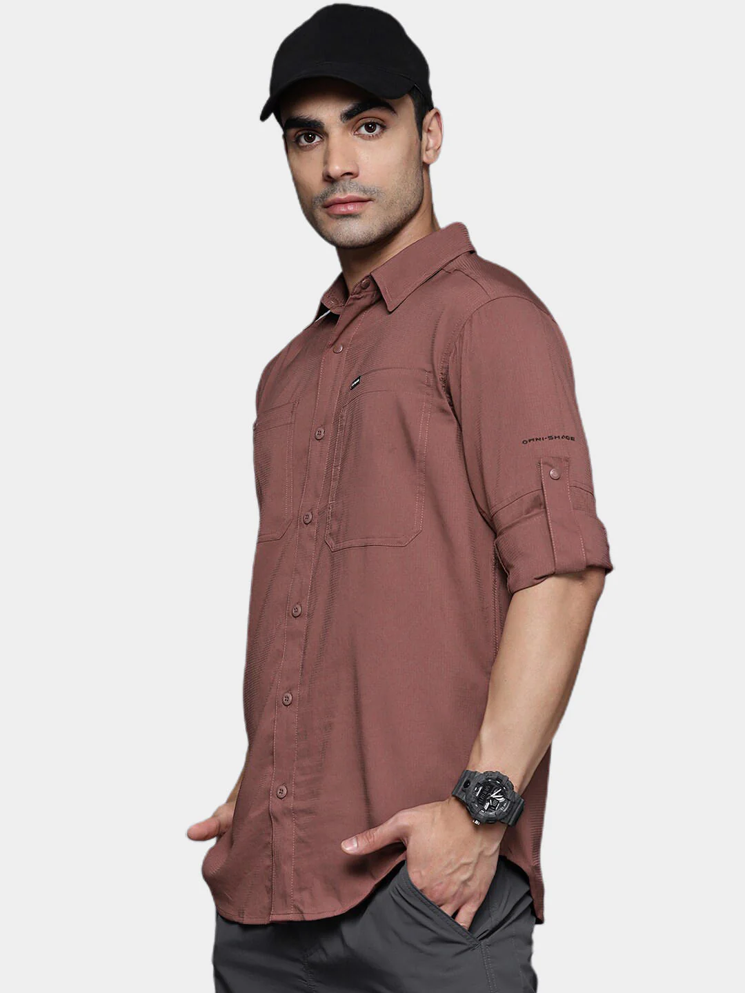 Columbia Men Brown Silver Ridge Utility Lite Long Sleeve (Sun Protection) - Image 11