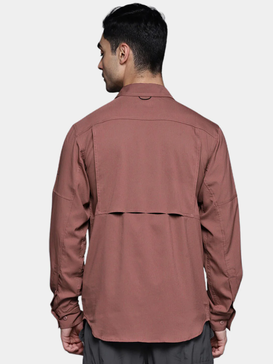 Columbia Men Brown Silver Ridge Utility Lite Long Sleeve (Sun Protection) - Image 12