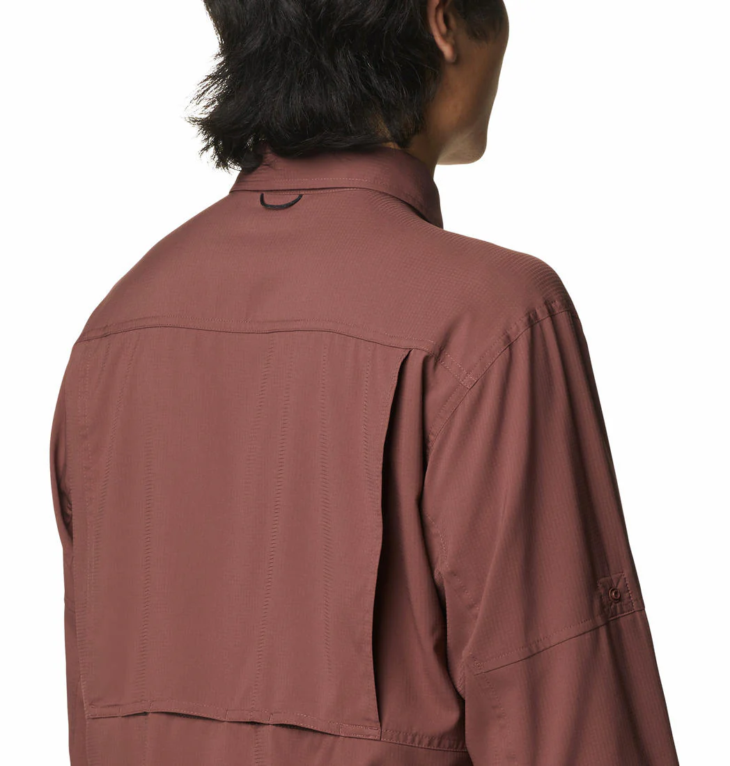 Columbia Men Brown Silver Ridge Utility Lite Long Sleeve (Sun Protection) - Image 5