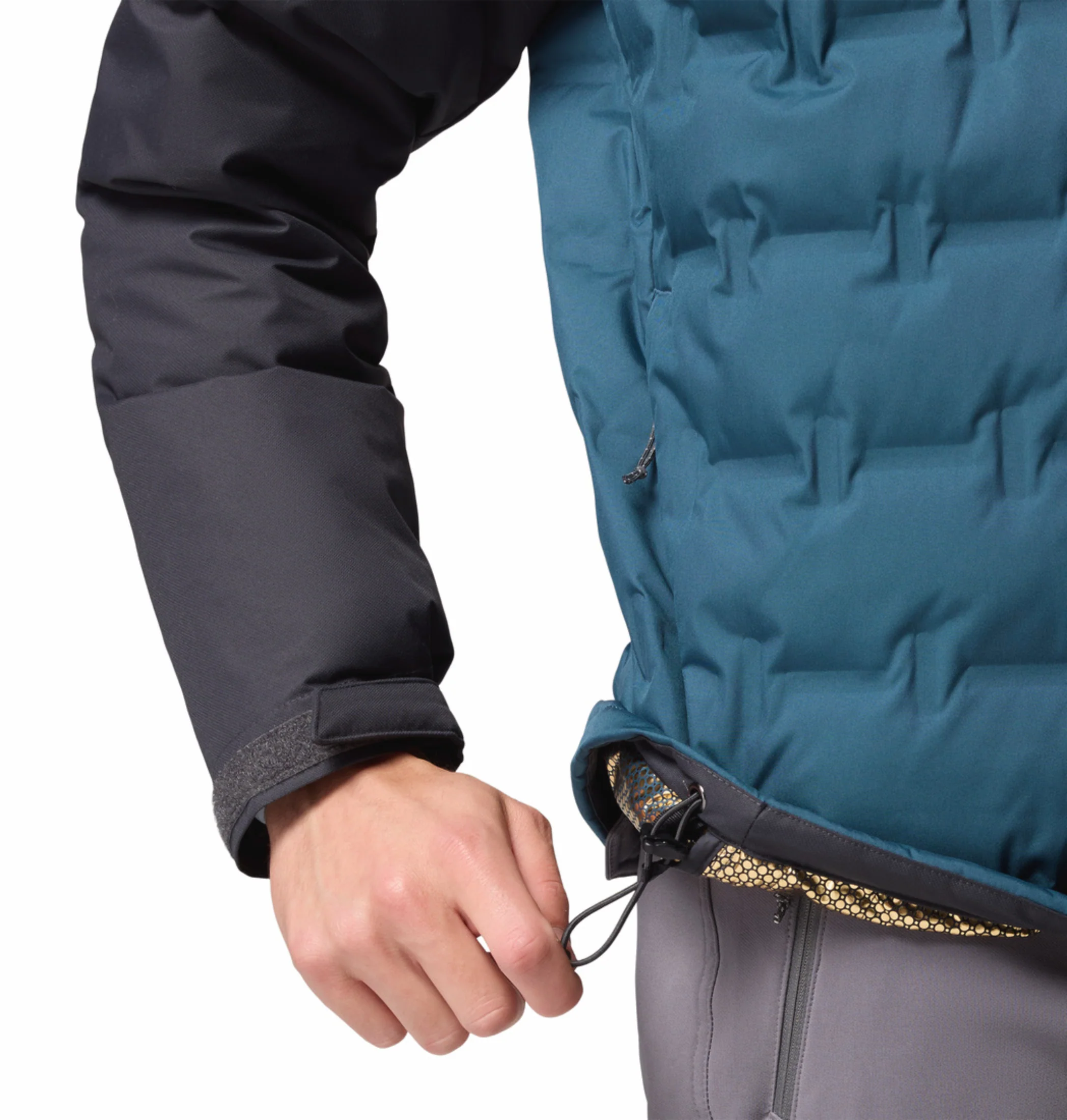 Columbia Men Teal HEAT SEAL Grand Trek III Down Jacket - Image 10