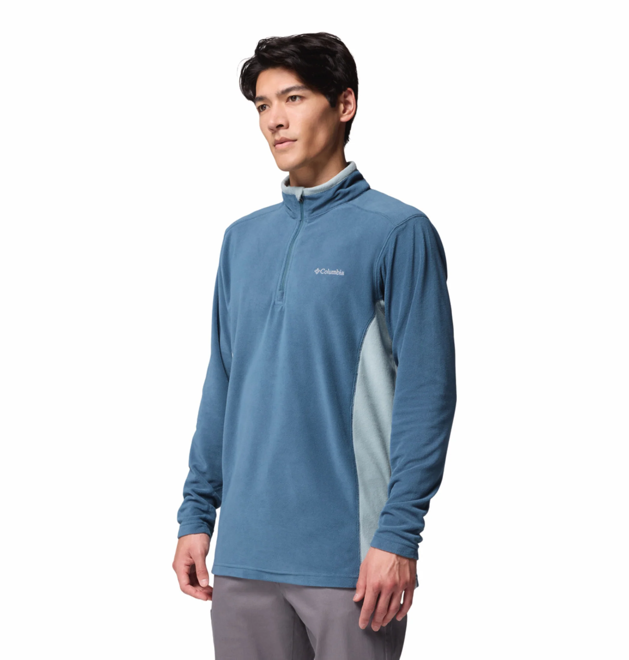 Columbia Men Teal Klamath Range II Pullover - Image 5