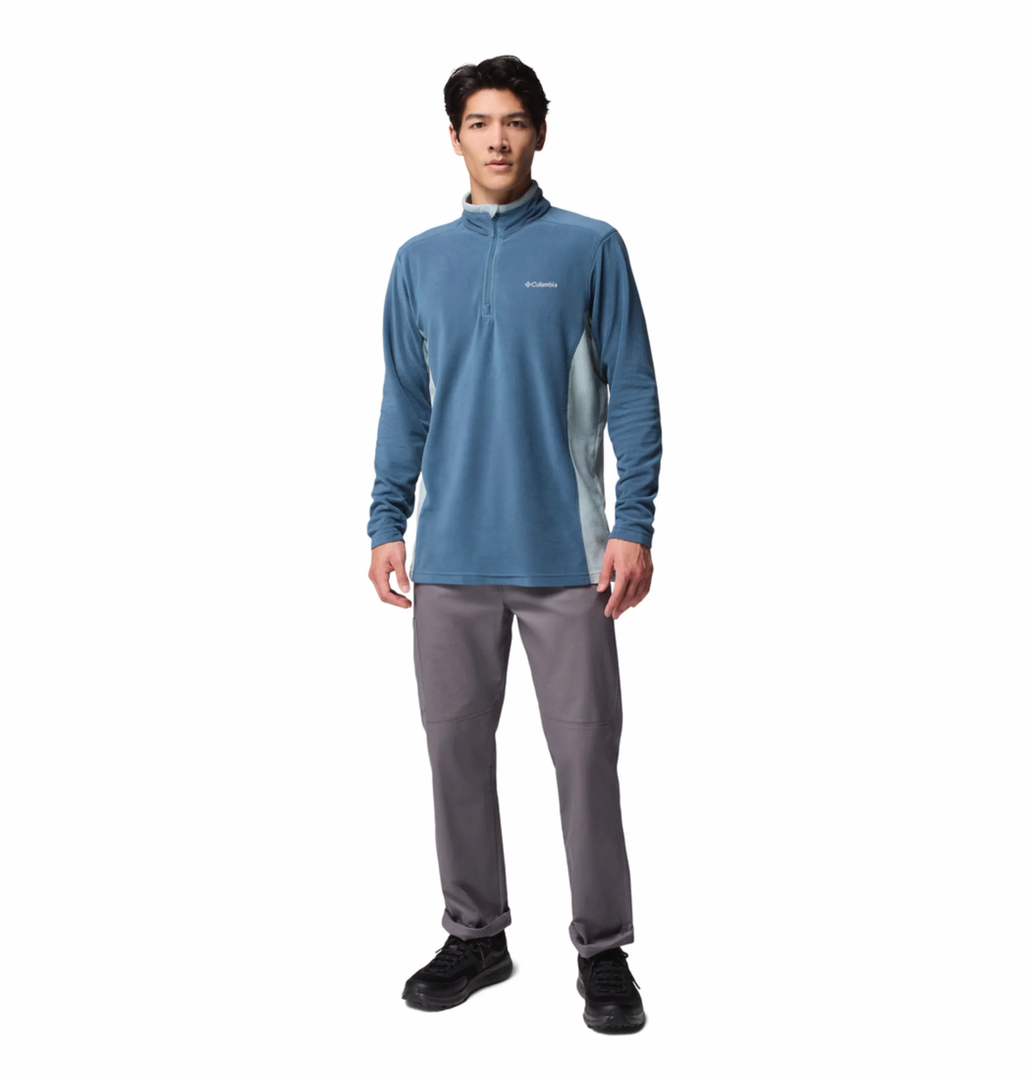 Columbia Men Teal Klamath Range II Pullover - Image 6