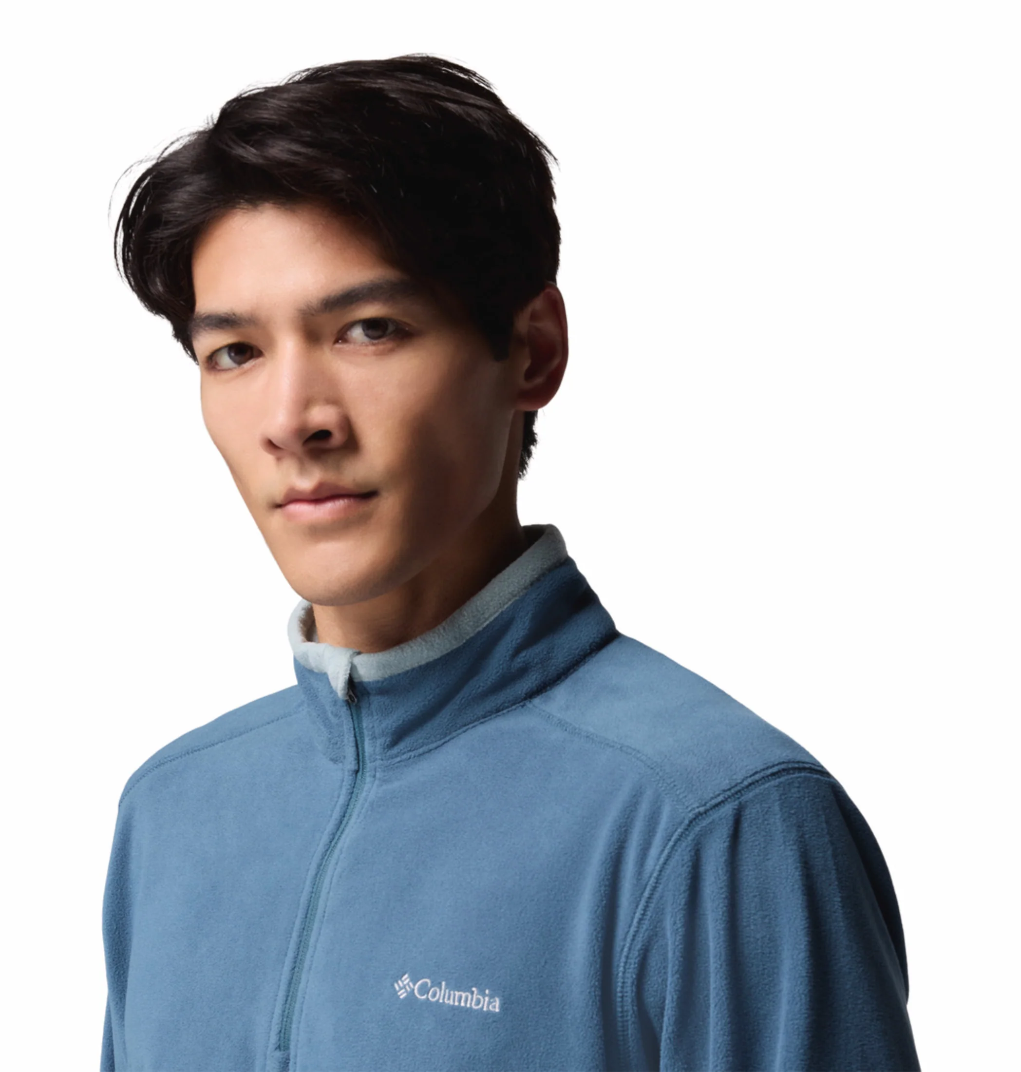 Columbia Men Teal Klamath Range II Pullover - Image 8