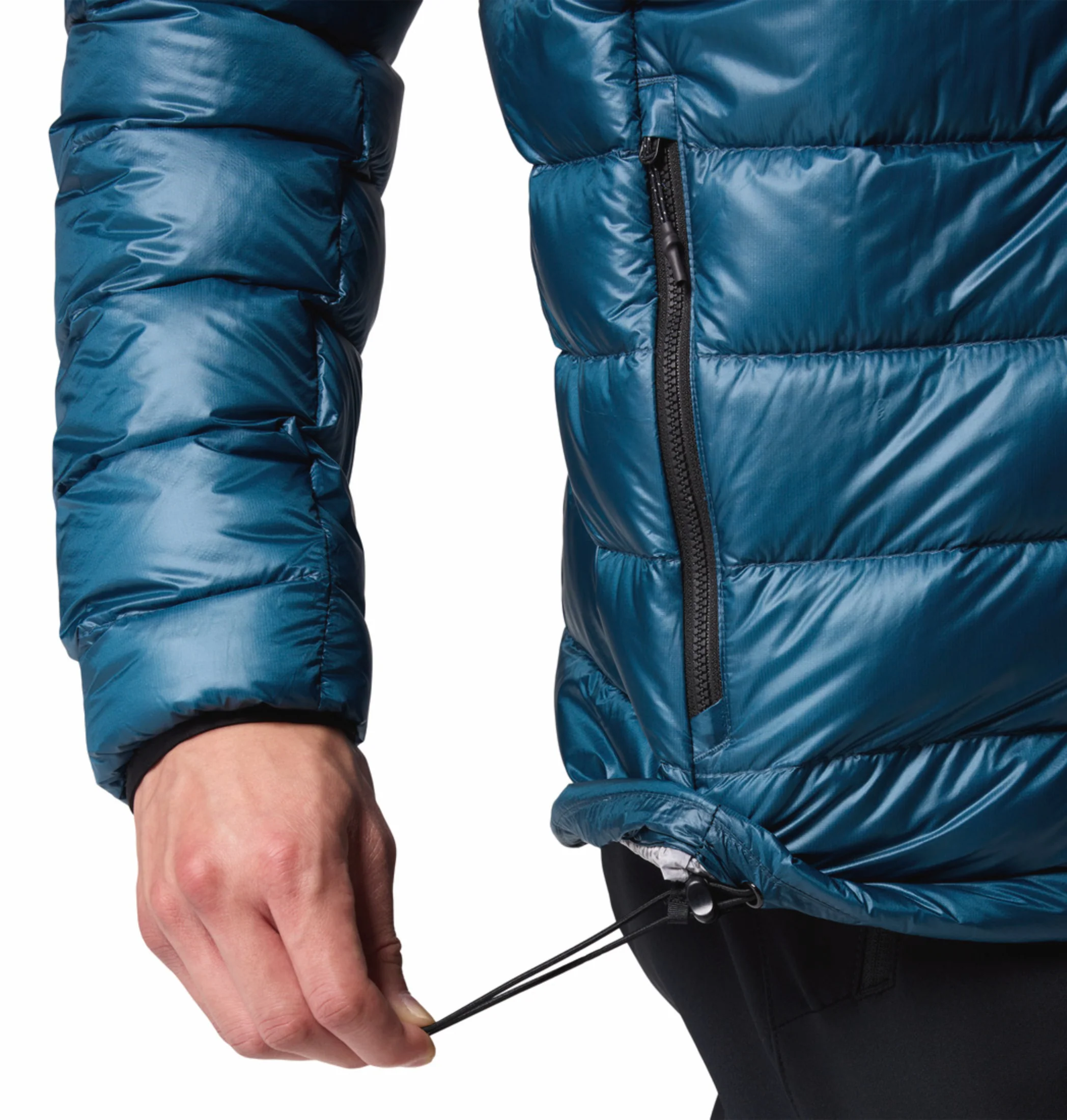 Columbia Men Teal OmniHeat Arctic Crest Down Jacket - Image 10