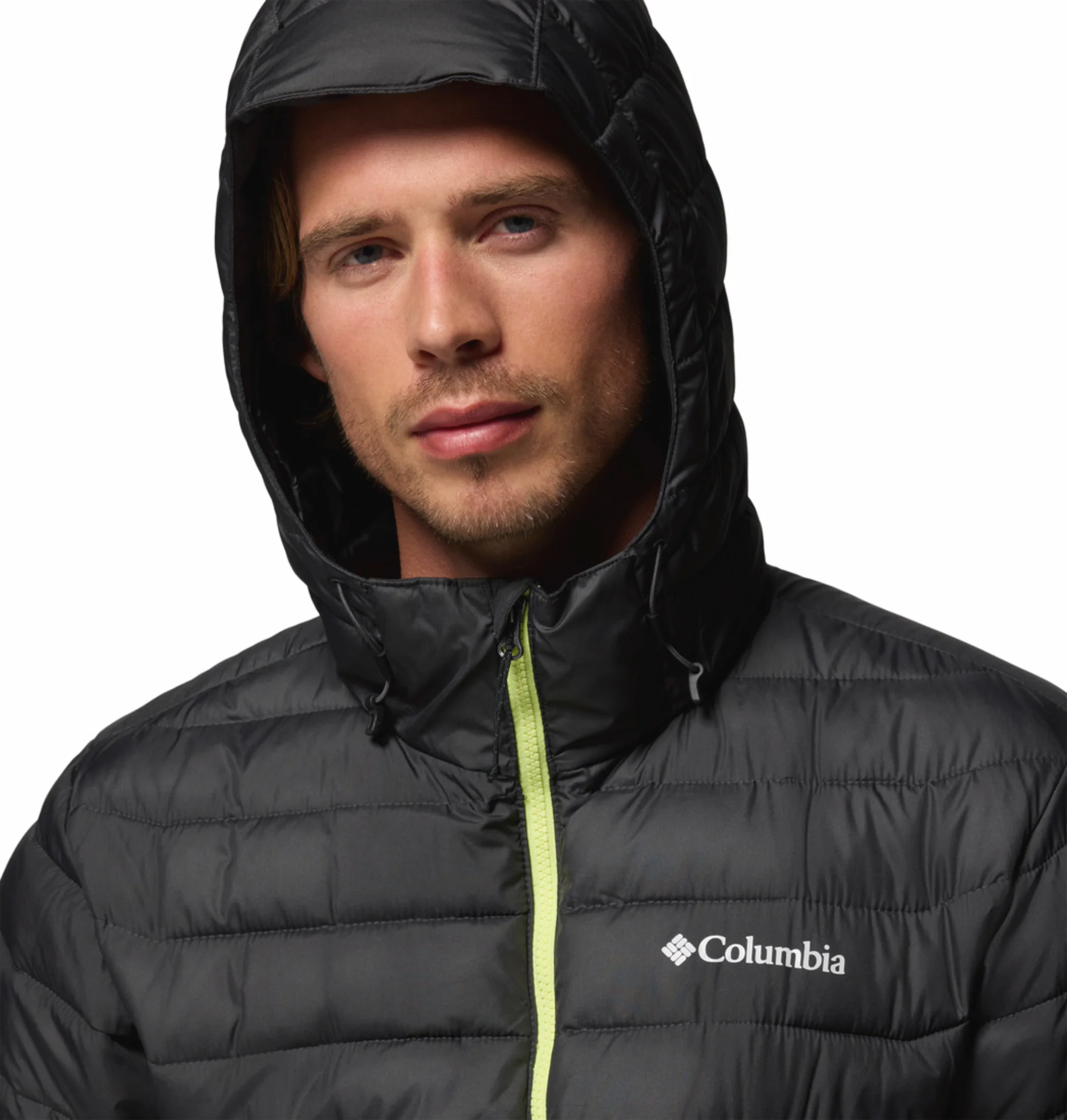 Columbia Men Teal OmniHeat Reflective Powder Lite II Down Jacket - Image 9