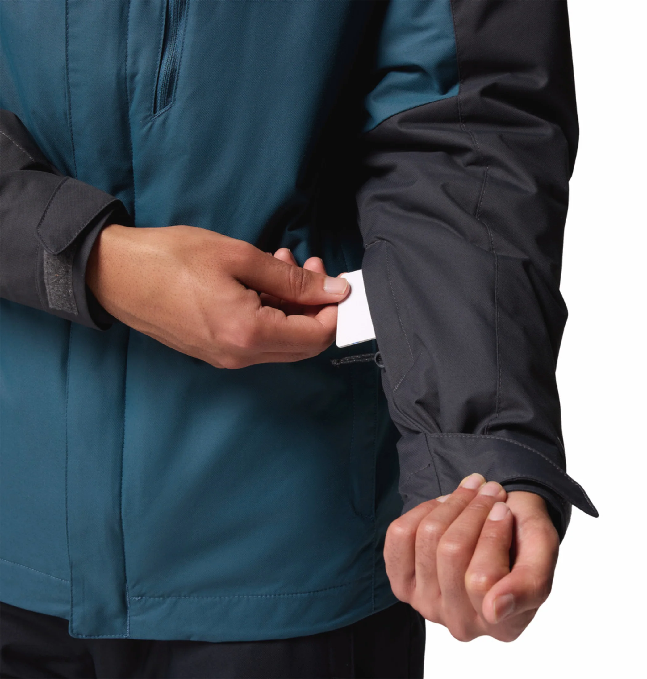 Columbia Men Teal OmniHeat Reflective Whirlibird V Interchangeable Jacket - Image 14