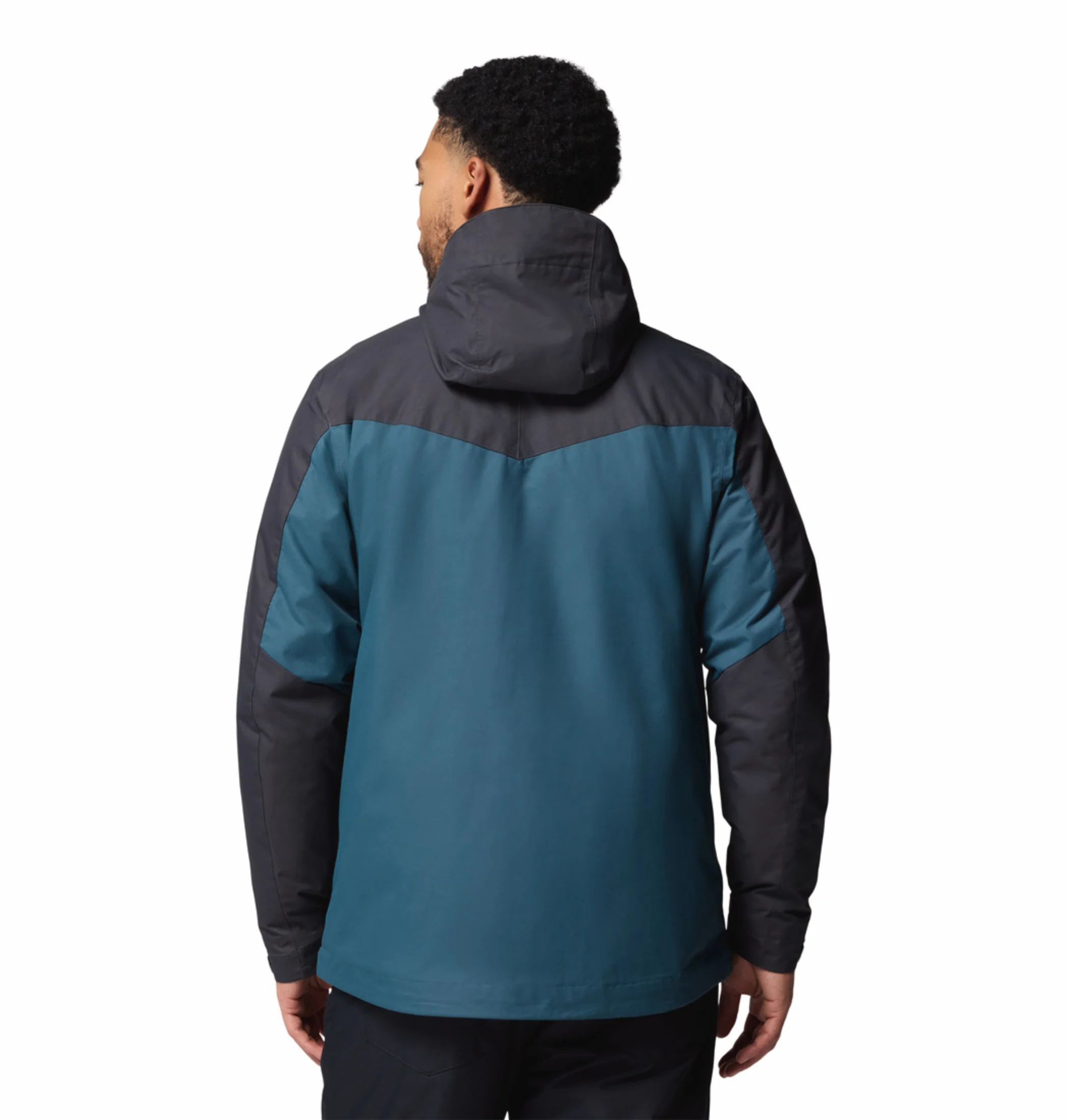 Columbia Men Teal OmniHeat Reflective Whirlibird V Interchangeable Jacket - Image 4