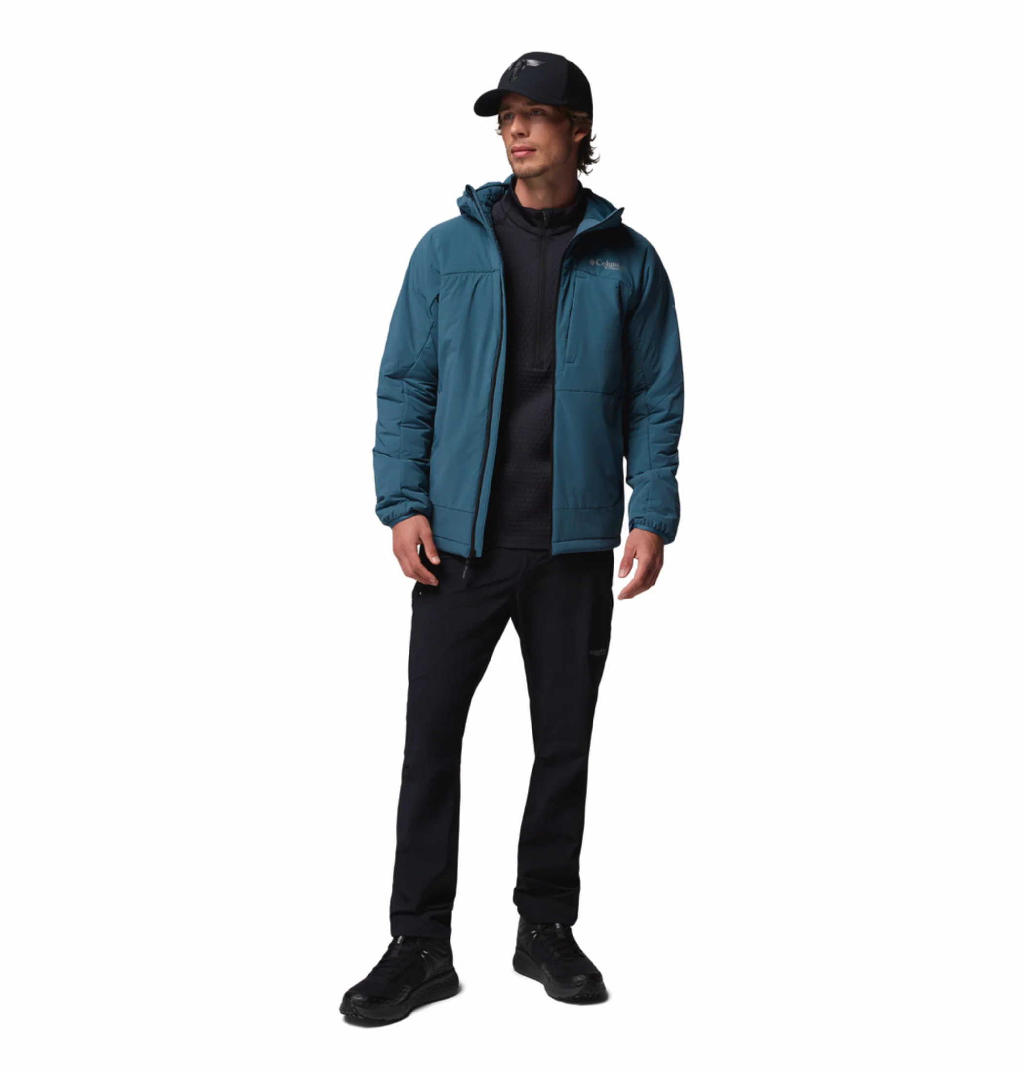 Columbia Men Teal OmniShield Silver Leaf Lite Down Jacket - Image 6