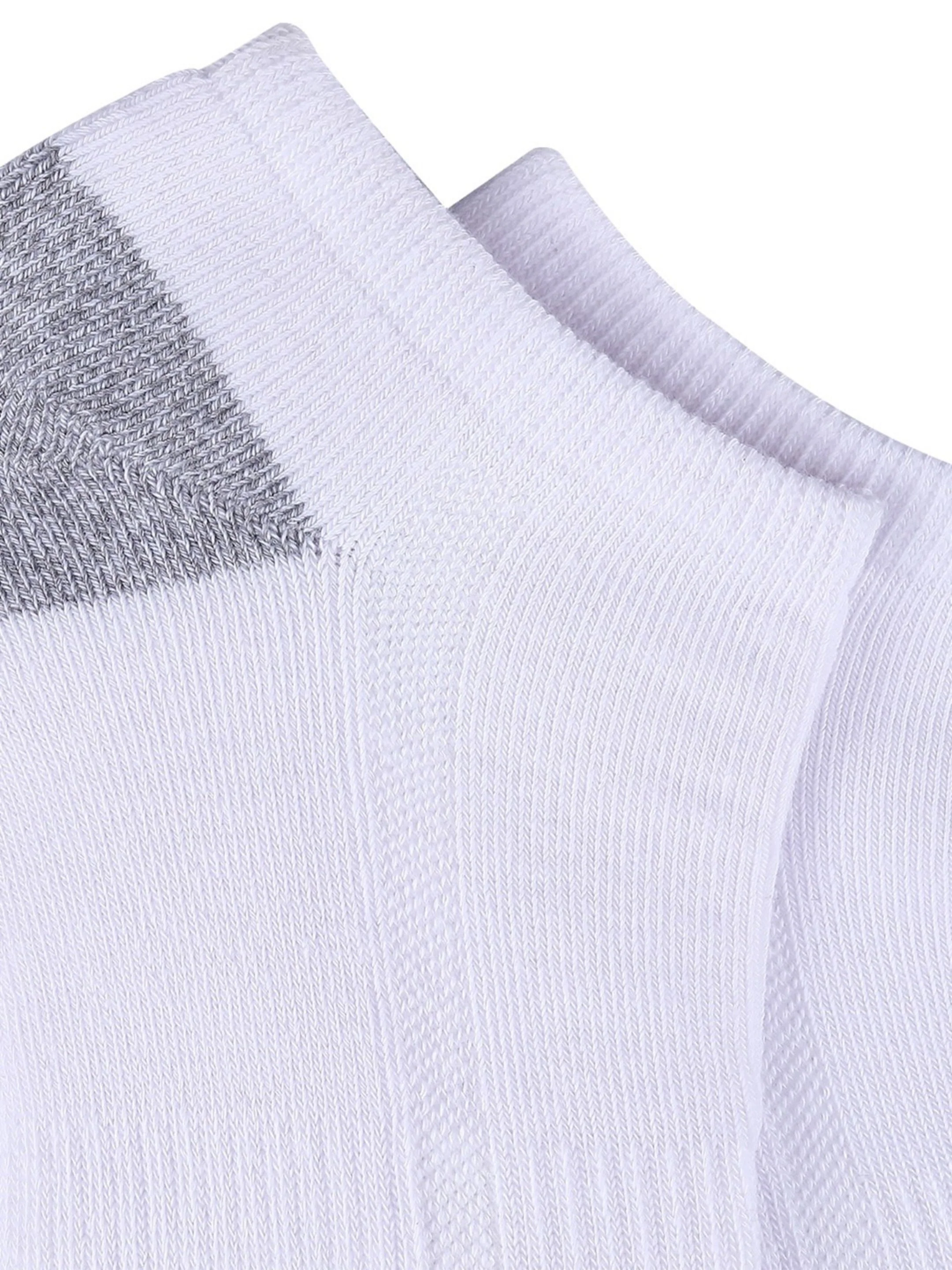 Columbia Men White Half Cushion No-Show Socks - Pack of 3 - Image 3