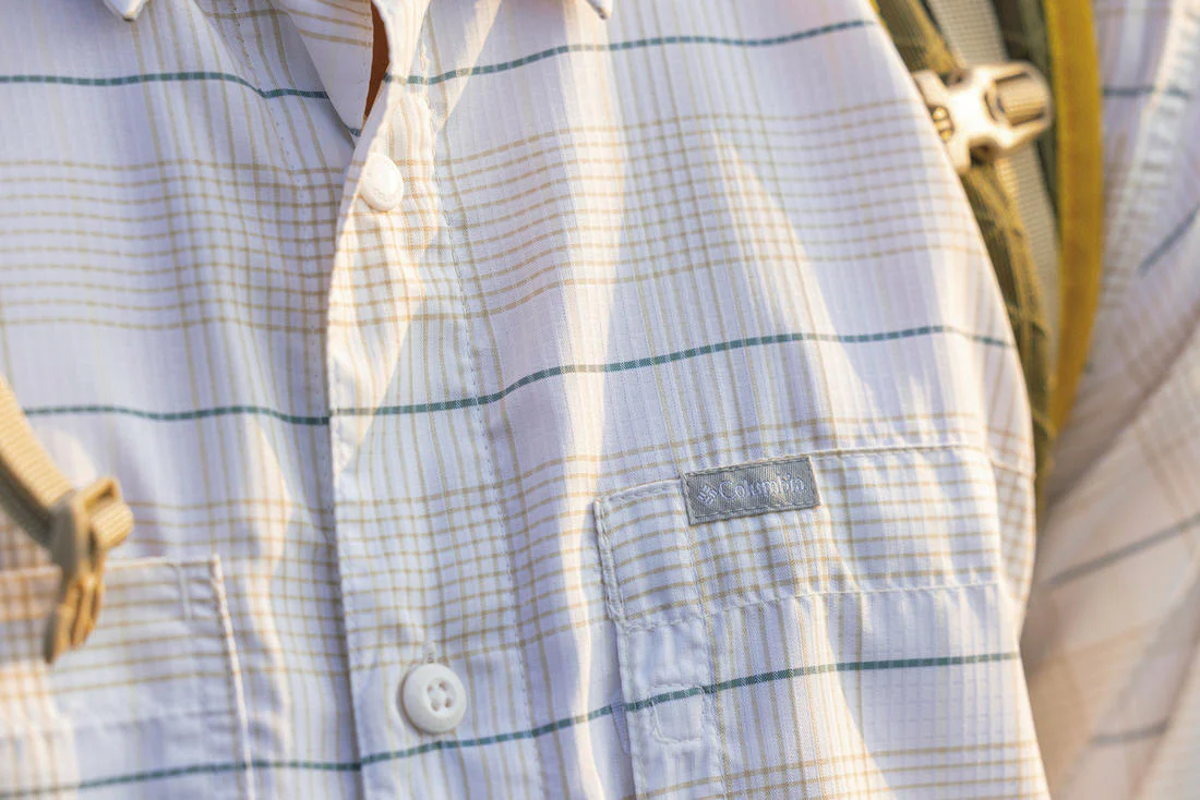Columbia Men White Silver Ridge Utility Lite Plaid LS (Sun Protection) - Image 15