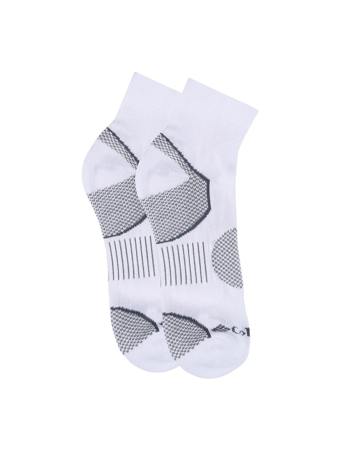 Columbia Men White SOCKS MN 2P QUARTER-BALNCE PT  (2 Pair) (Non Returnable) - Image 2