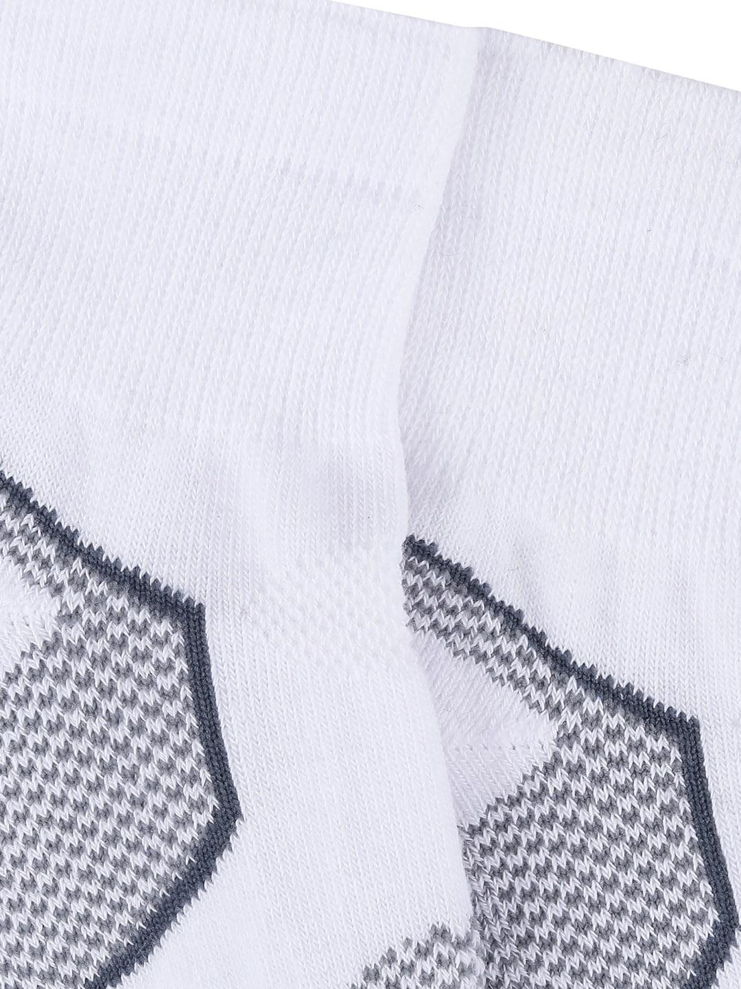 Columbia Men White SOCKS MN 2P QUARTER-BALNCE PT  (2 Pair) (Non Returnable) - Image 3