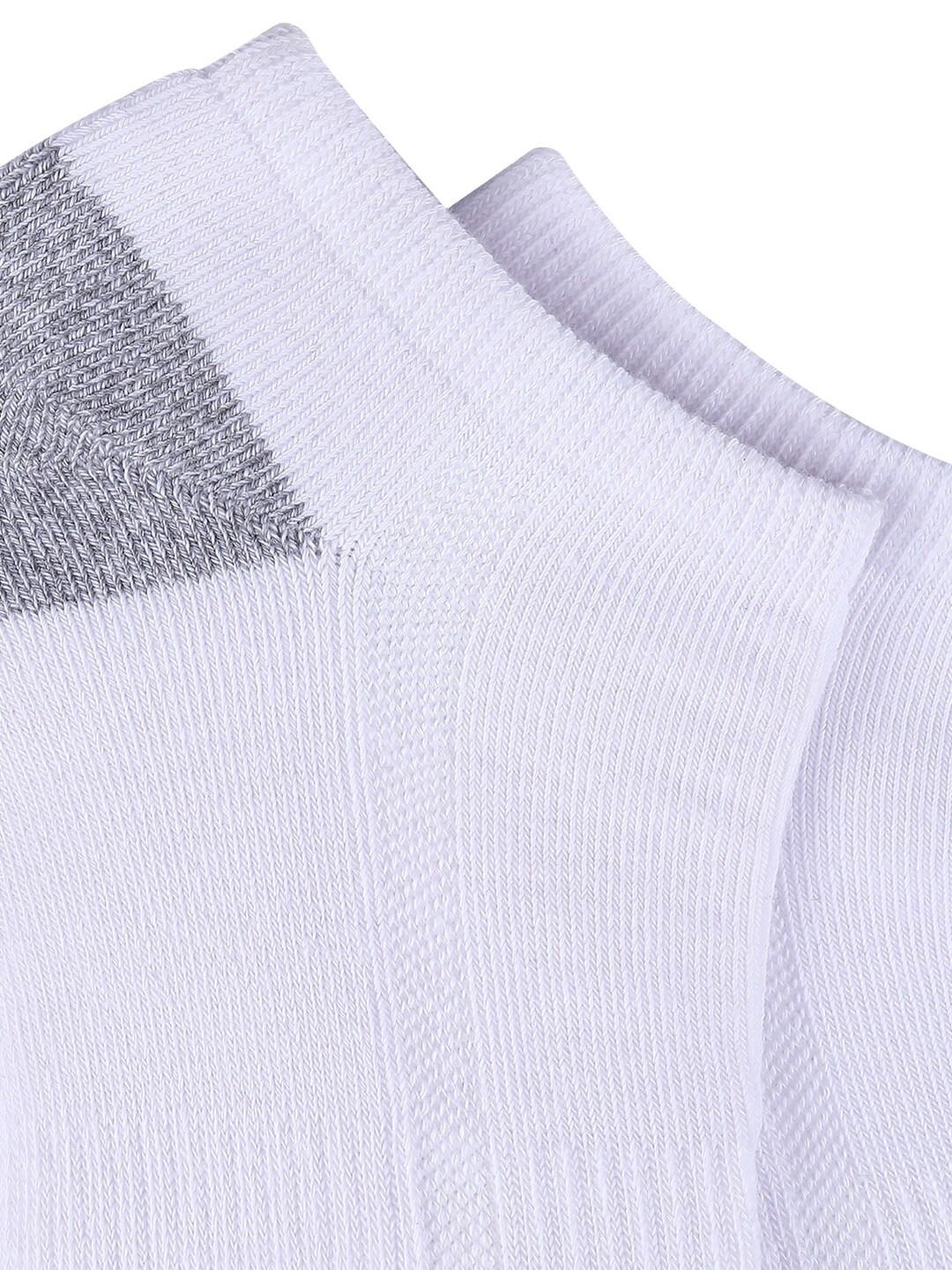 Columbia Men White SOCKS MN 3P NO-SHOW-HCUSH-H&T  (3 Pair) (Non Returnable) - Image 6