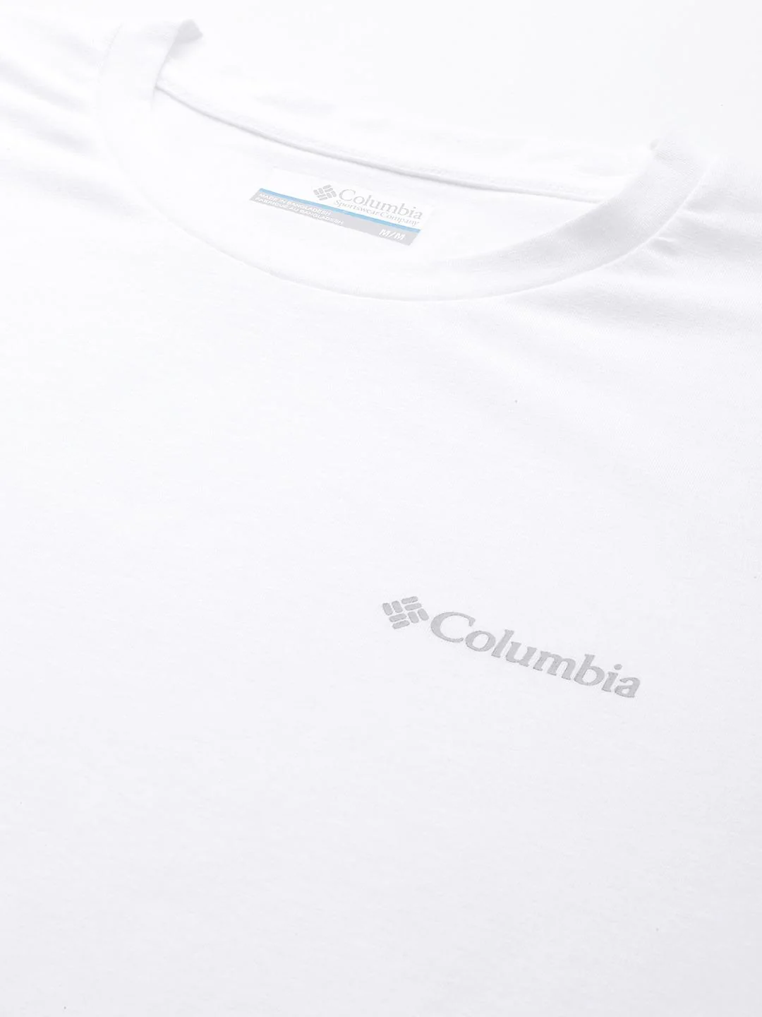 Columbia Men White Mens Sun Trek Short Sleeve Tee (Sun Protection) - Image 4