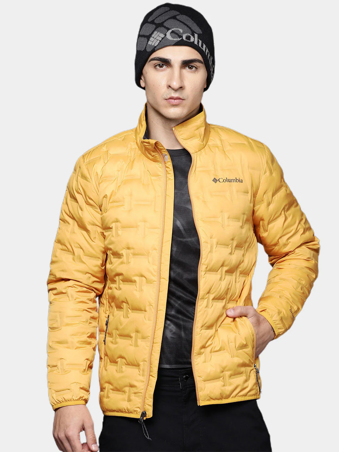 Columbia Men Yellow Delta Ridge Down Jacket - Image 10