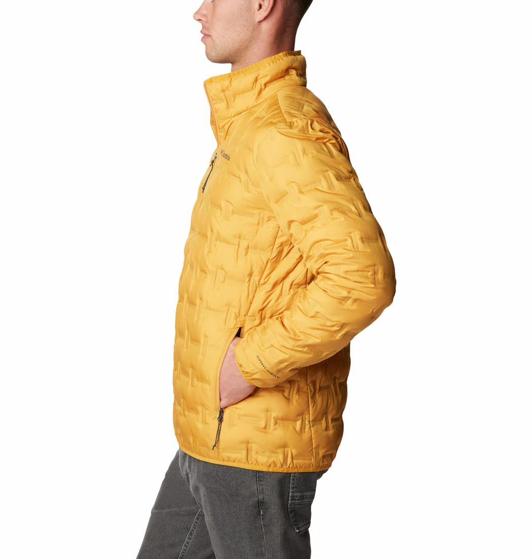Columbia Men Yellow Delta Ridge Down Jacket - Image 2