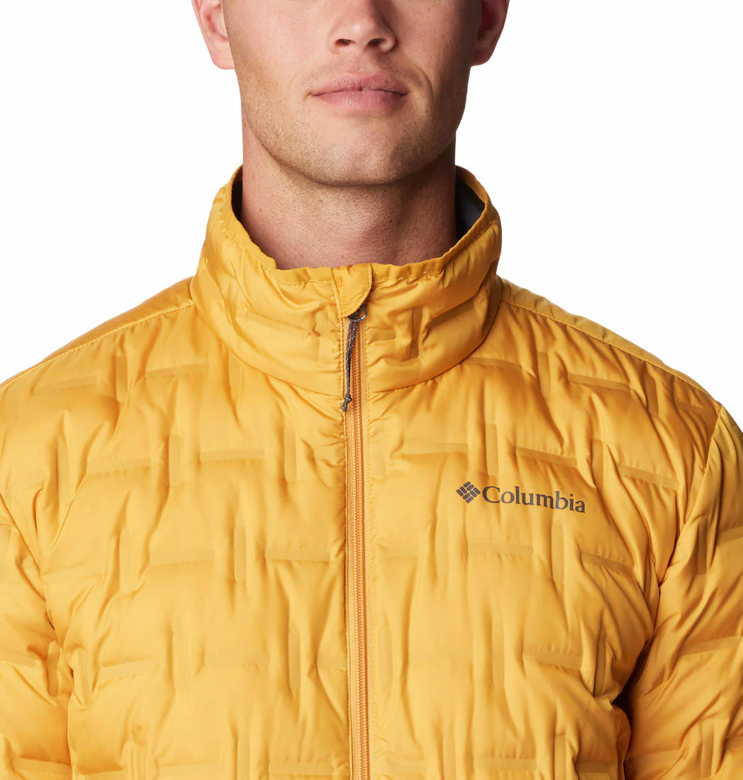 Columbia Men Yellow Delta Ridge Down Jacket - Image 3