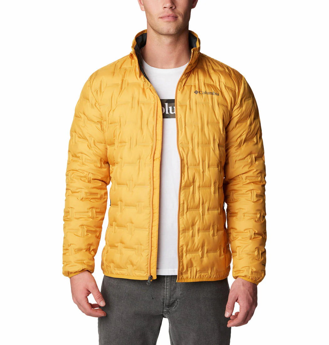 Columbia Men Yellow Delta Ridge Down Jacket - Image 5