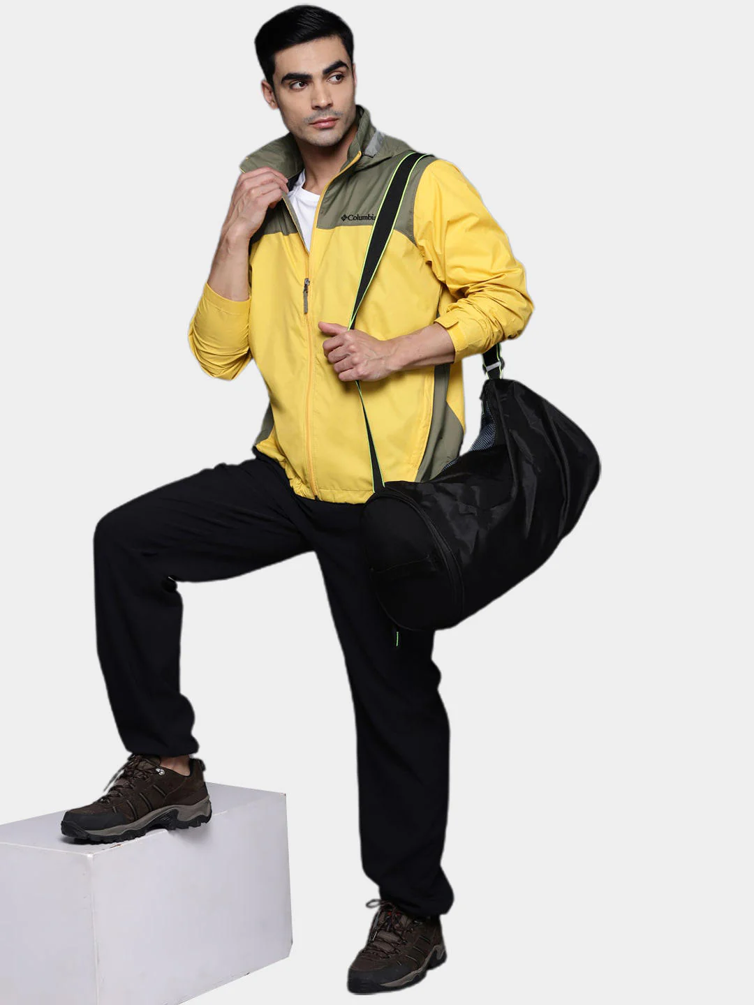 Columbia Men Yellow Glennaker Lake Rain Jacket - Image 10