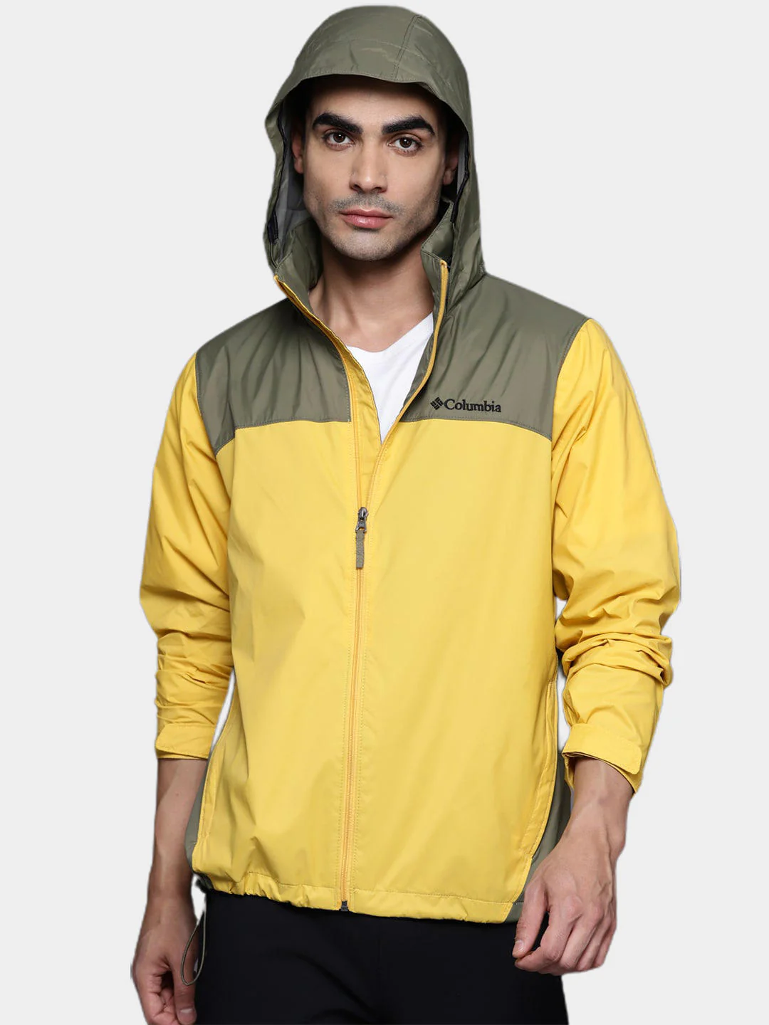 Columbia Men Yellow Glennaker Lake Rain Jacket - Image 11