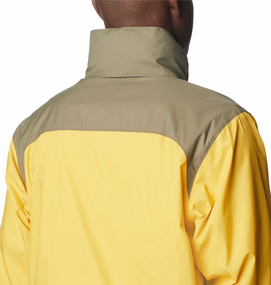 Columbia Men Yellow Glennaker Lake Rain Jacket - Image 4