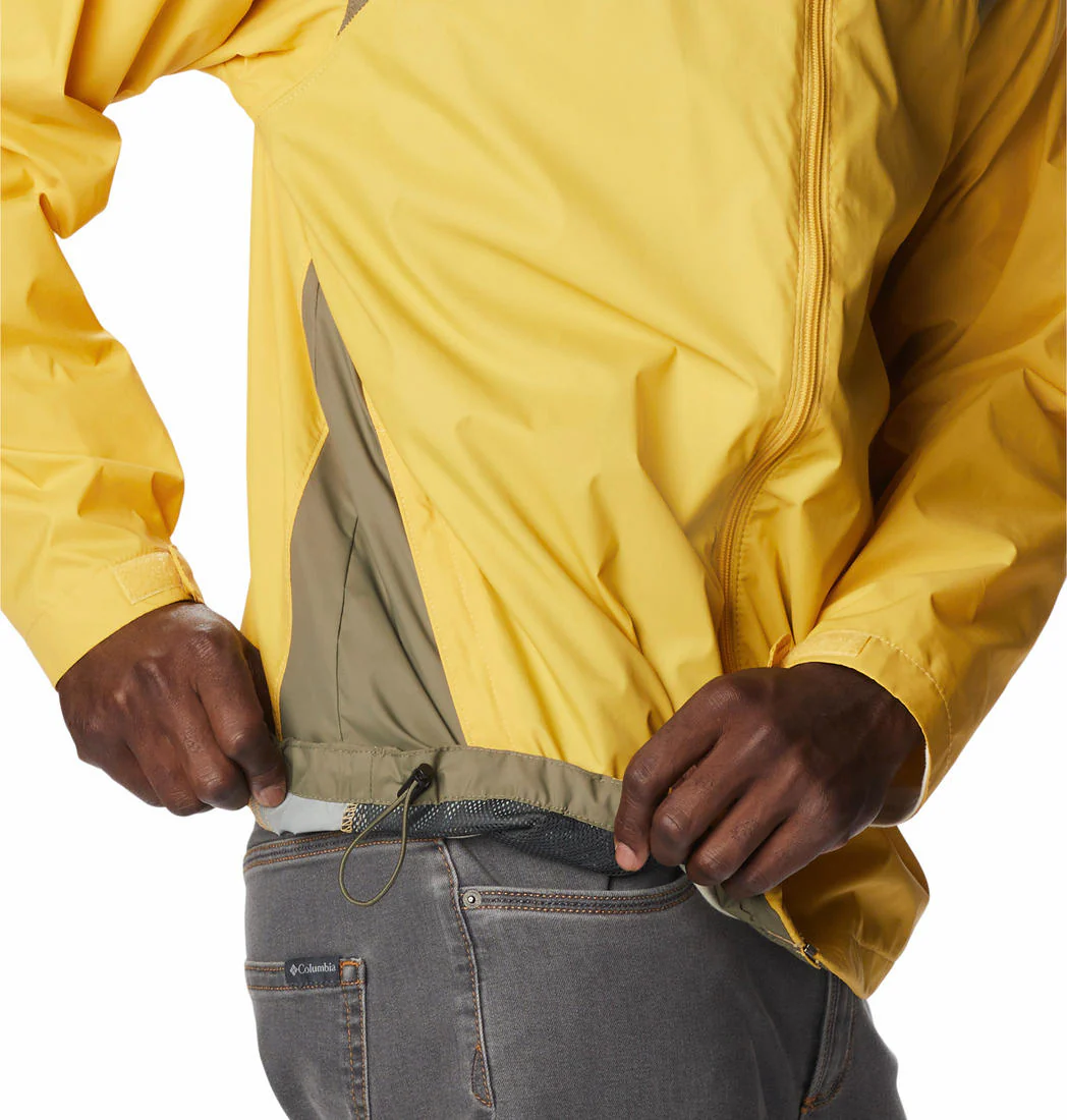 Columbia Men Yellow Glennaker Lake Rain Jacket - Image 5